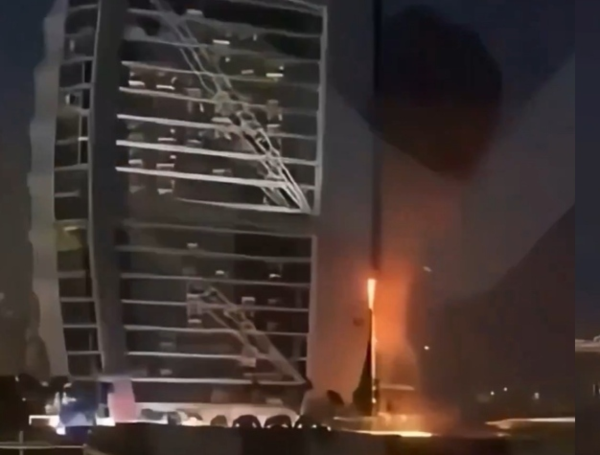 Incendio en el Burj Al Arab