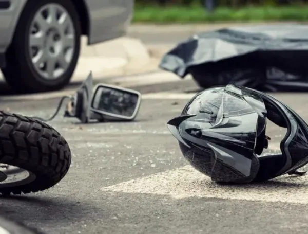 Accidente de moto