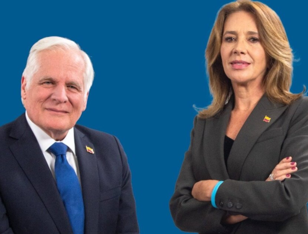 Retrato de Miguel Uribe y Luisa Fernanda Villegas