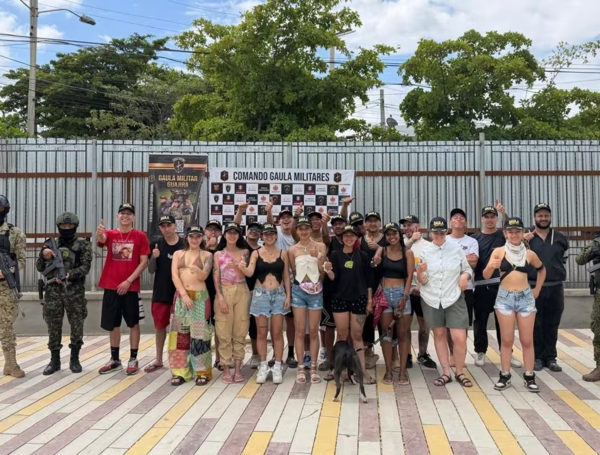 Guala liberó a 25 personas que fueron secuestradas en una fiesta electrónica en el caribe.