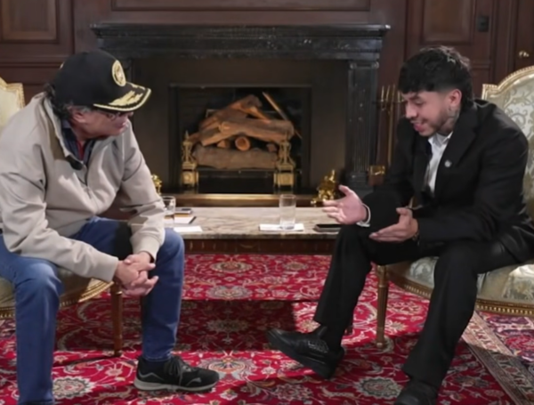 Presidente Gustavo Petro y el 'influencer' Westcol sostuvieron una entrevista