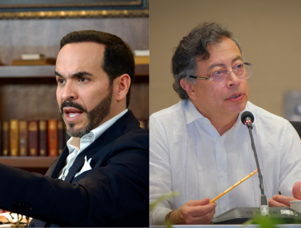 Abelardo de la Espriella y Gustavo Petro