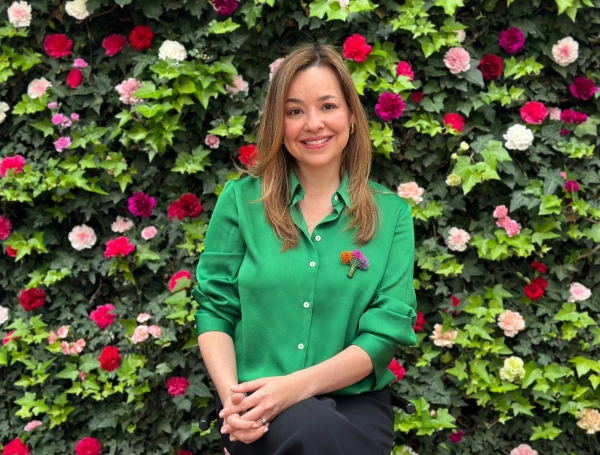 Laura Valdivieso presidente de Asocolflores