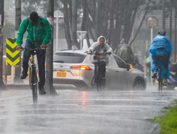 Lluvias en Bogotá.