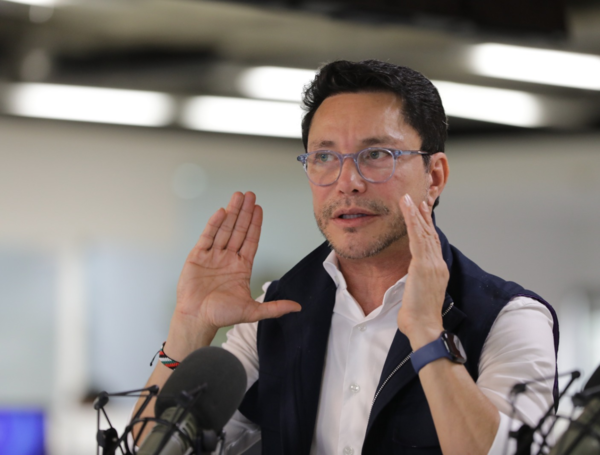 Carlos Caicedo, candidato presidencial, en entrevista con EL TIEMPO