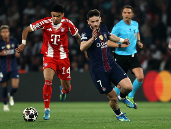 Video | Luis Díaz y su espectacular golazo en la semifinal de la Champions, partidazo entre el PSG y el Bayern Múnich