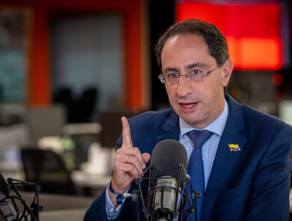José Manuel Restrepo, fórmula vicepresidencial de Abelardo de la Espriella, en entrevista para EL TIEMPO.