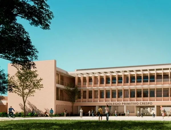 Así será la nueva Institución Educativa Primitivo Crespo.