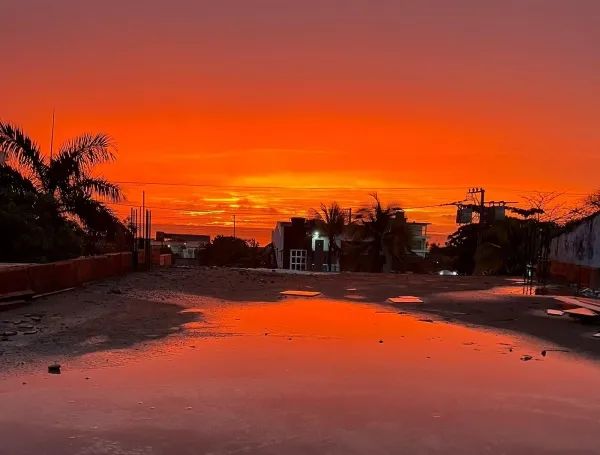 Fenómeno del Niño: atardecer en Cartagena