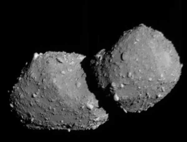 Fotografía del asteroide.