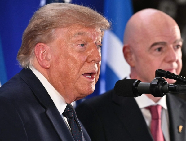Trump llega a la final del Mundial de Fútbol entre España y Argentina y da pistas sobre quién cree que ganará: 'Es difícil apostar contra Messi'