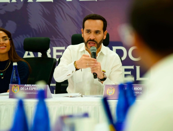Abelardo De La Espriella en Montería.