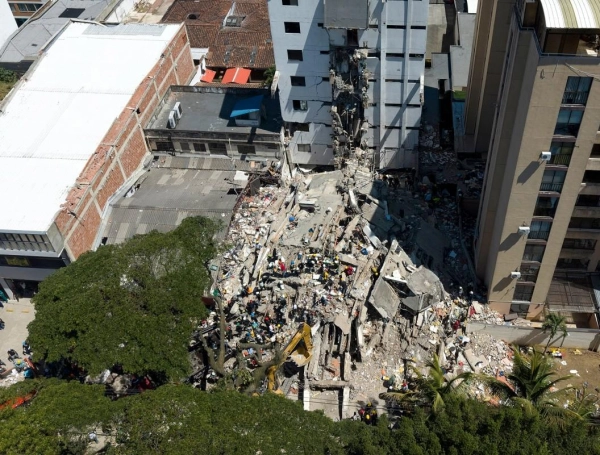 Imagen aérea terremoto Cali.