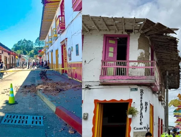 Municipios de Quindío afectados por el terremoto