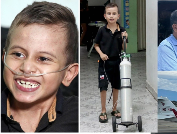 Lucas Murillo, el niño que pidió un trasplante de corazón al Presidente