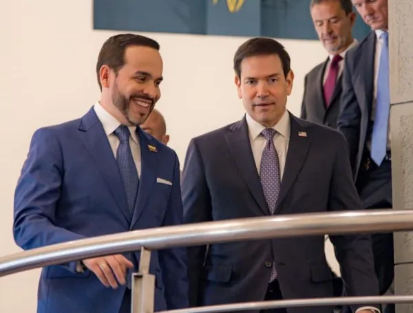 La agenda de Marco Rubio en Ecuador: operativos militares, extradiciones y lucha antidrogas marcan la reunión con Daniel Noboa
