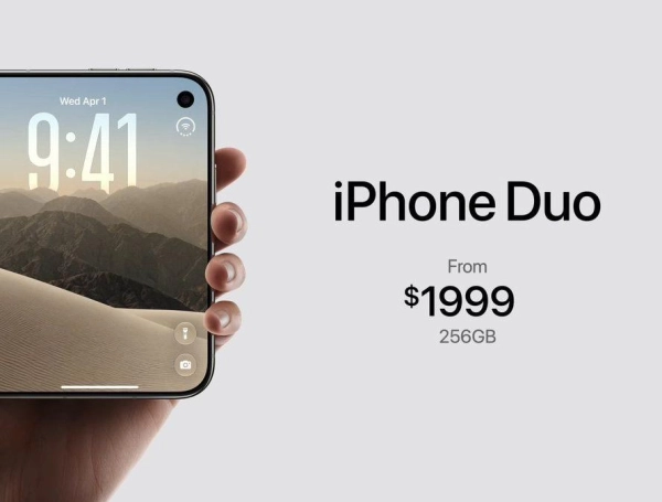 Apple Event 2026: revelan el precio del iPhone Duo, el primer iPhone plegable; estos son los detalles