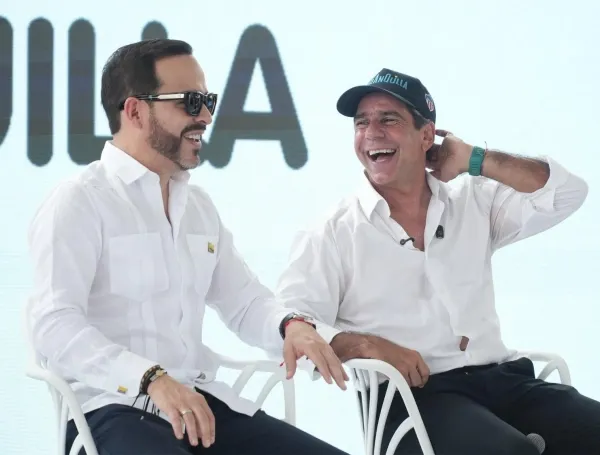 Presidente, Abelardo De La Espriella y alcalde de Barranquilla, Alejandro Char.