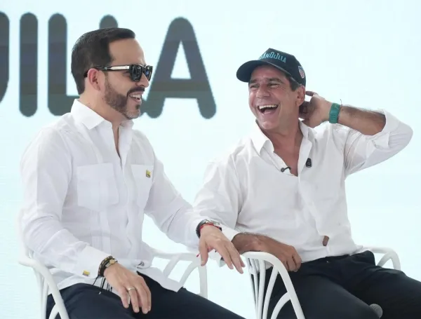 Presidente, Abelardo De La Espriella y alcalde de Barranquilla, Alejandro Char.