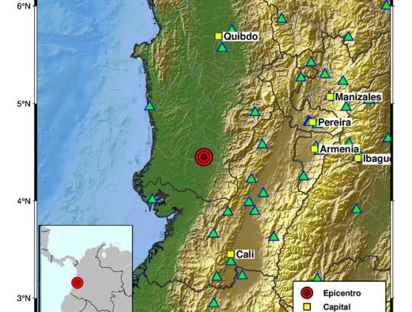 Temblor en Istmina, Chocó.