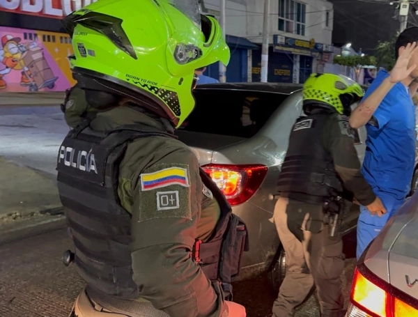 Operativo seguridad Barranquilla Policía.