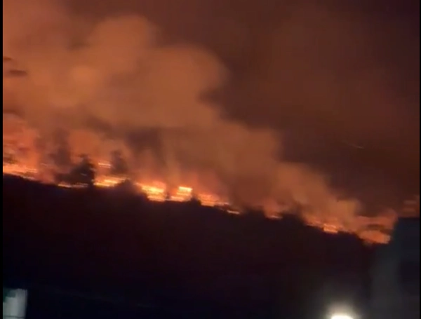 Incendio en Popayán.