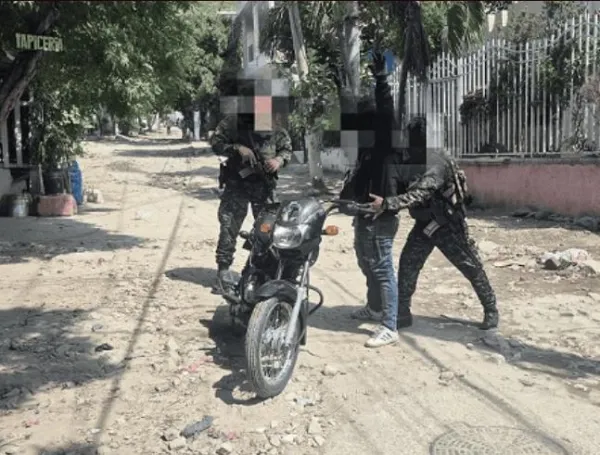 Operativo en Santa Marta.