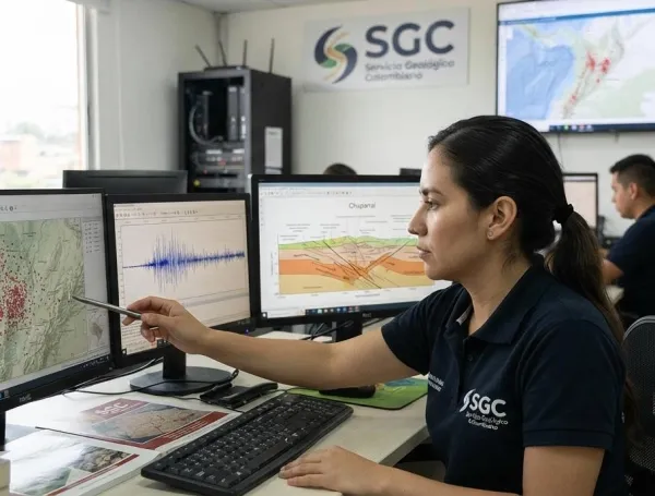 Sismos en Chaparral - SGC/ IA