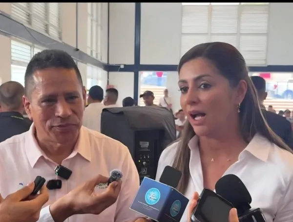 El alcalde de Chaparral y la gobernadora del Tolima