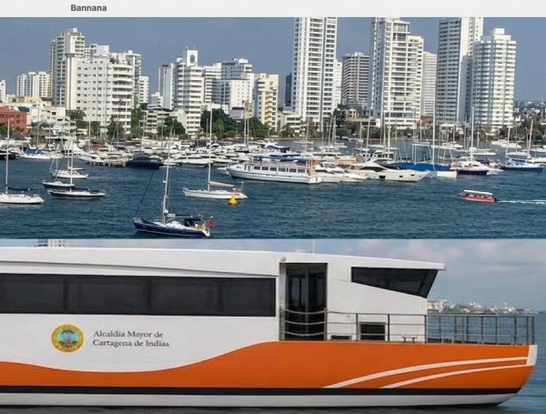 Proyecto para el Acuabus que navegará por la Bahía de Cartagena
