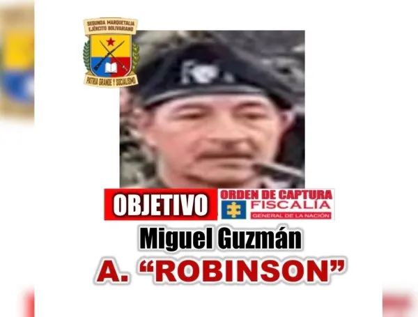 Alias Robinson, cabecilla de la ‘Segunda Marquetalia’