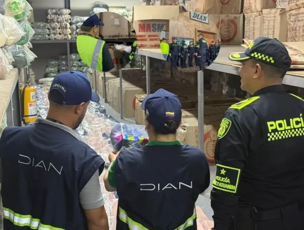Operativos contra el contrabando en Cali dentro de la Operación Iron.