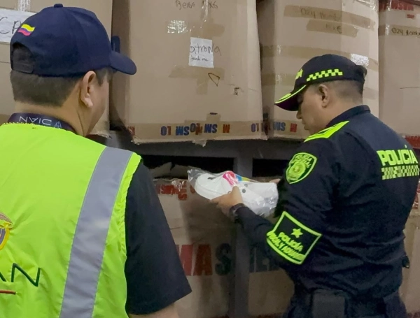 Operativos contra el contrabando en Cali dentro de la Operación Iron.