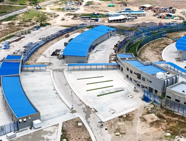 Imagen panorámica de la cárcel Sabanas de San Ángel.
