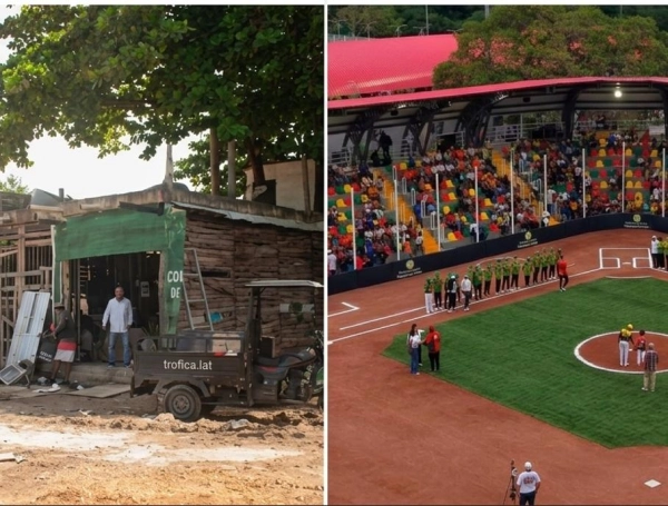Nuevo Chambacú antes y después