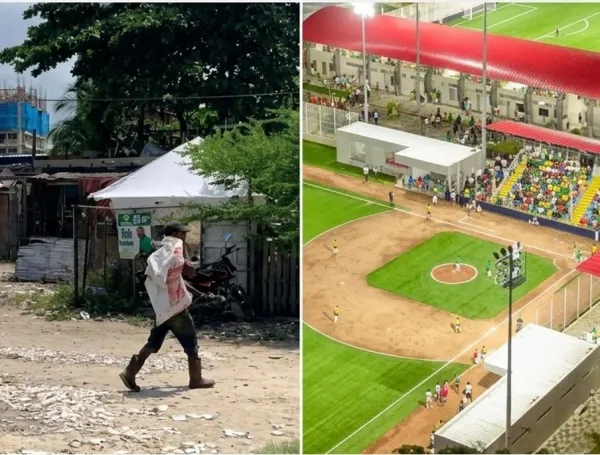 Nuevo Chambacú antes y después,