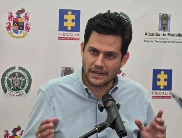 Manuel Villa, secretario de Seguridad, durante la presentación del informe.