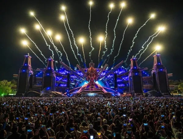 El EDC es uno de los festivales más grandes de música electrónica en el mundo.