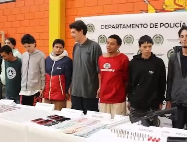 15 integrantes de 'La Miel', incluidos 'Pinocho' y 'Hilder' fueron captruados en Antioquia.
