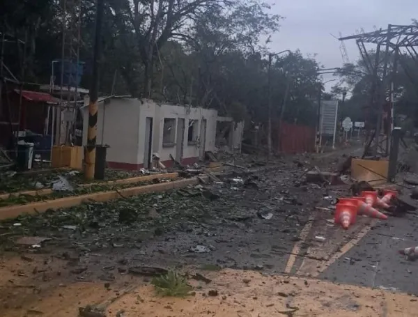 Atentado peaje El Bordo en Cauca