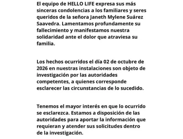 Janeth Mylene Suárez Saavedra murió tras permanecer 11 días hospitalizada en Bucaramanga,