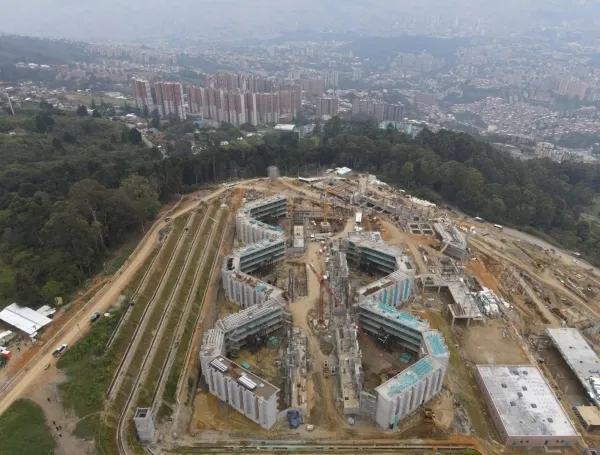 Así va la construcción de la megacárcel para sindicador del Valle de Aburrá.