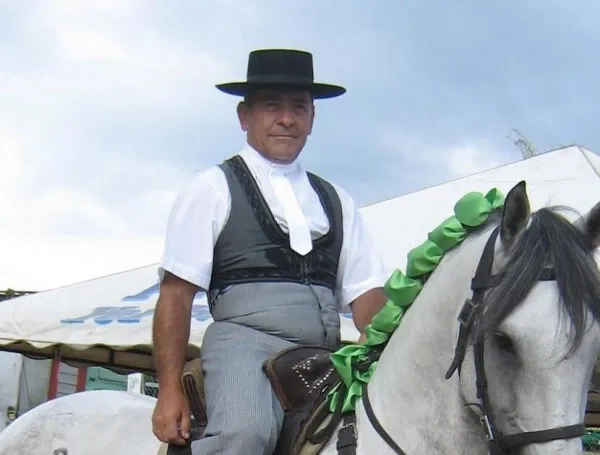 Dairo Chico, rejoneador cercano al clan Ochoa..