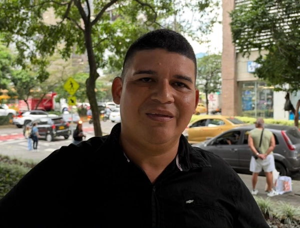 Jonatan Zapa en entrevista con EL TIEMPO, un día después de convertirse en padre de cuatrillizos.