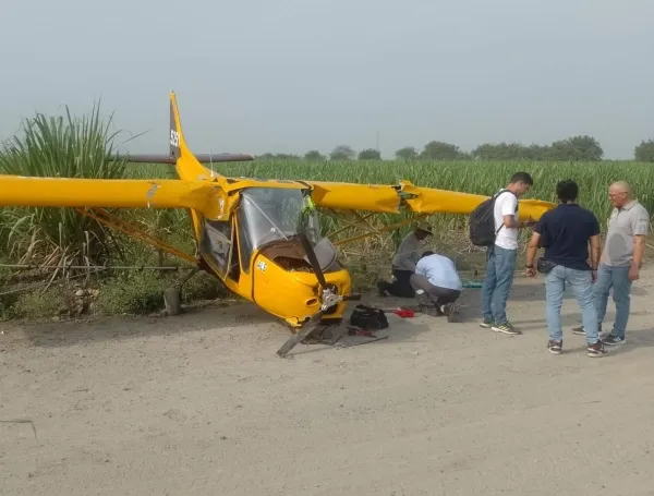 Accidente de avioneta en Puerto Tejada, Cauca.