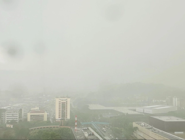 Tormenta eléctrica en Medellín
