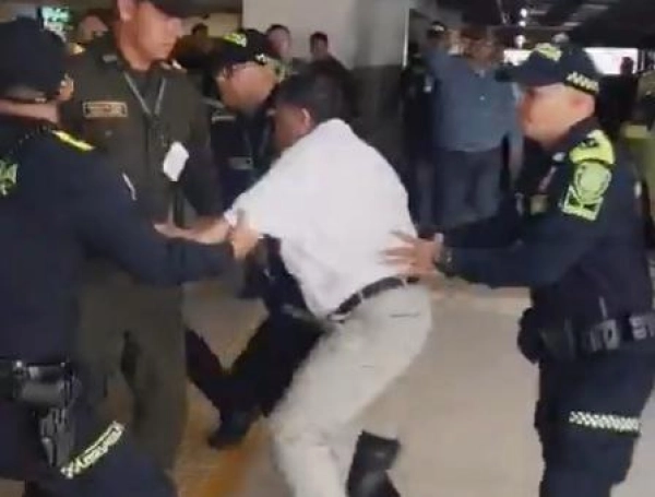 Captura en Bucaramanga de Hugo Ospina