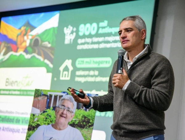 Andrés Julián Rendón, gobernador de Antioquia.