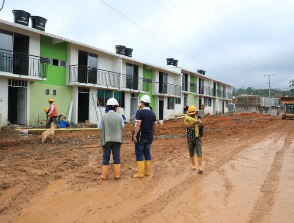 Se sorteó la nomenclatura de primeras 100 casas para familias en Mocoa