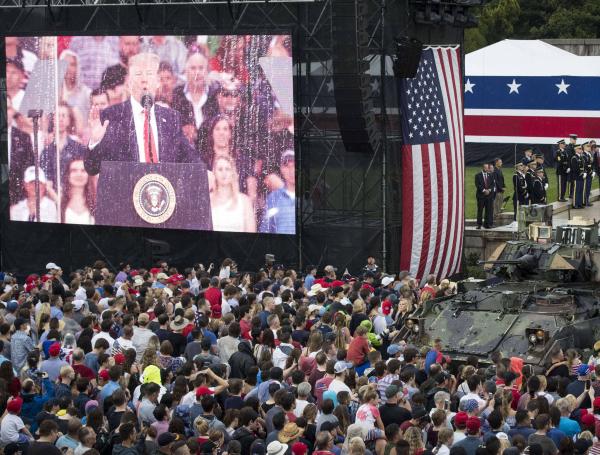 Discurso de Trump en el Día de la Independencia de Estados Unidos, en vivo
